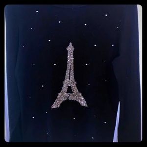Women’s Lightweight Long Sleeve Sequined Paris Top